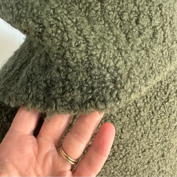 Abercrombie & Fitch Womens Small green Turtleneck Sweater Cozy - Picture 11 of 15